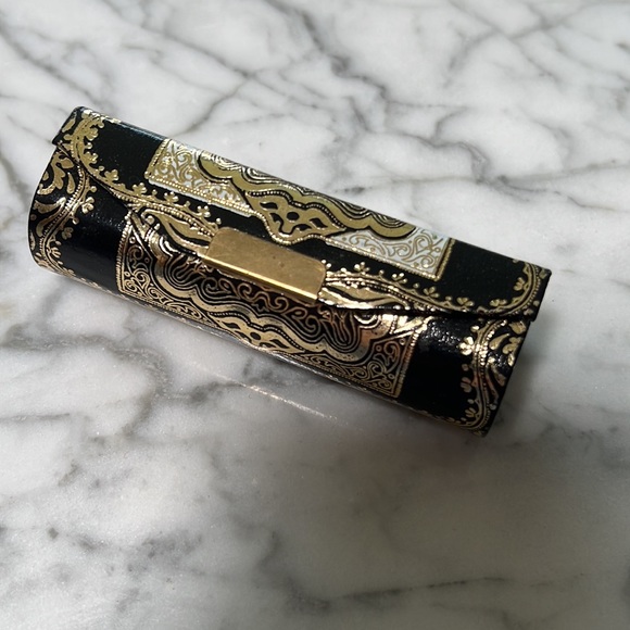 🔺SOLD🔺Vintage lipstick case Florentine style Italian made - Picture 9 of 11